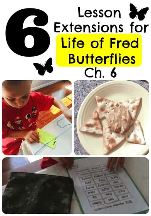 6 Lesson Extensions for Life of Fred Butterflies Ch. 6