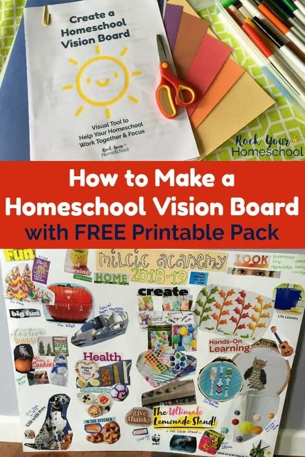 How To Use A Homeschool Vision Board For Inspiration