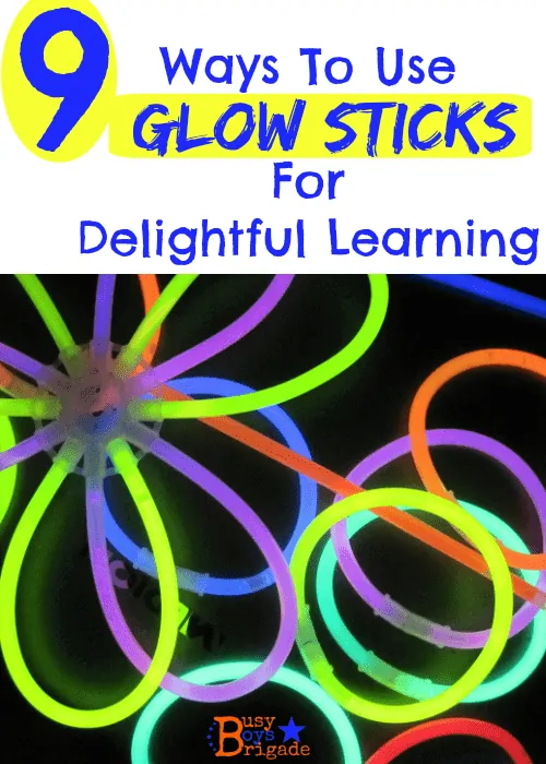 glow sticks learning