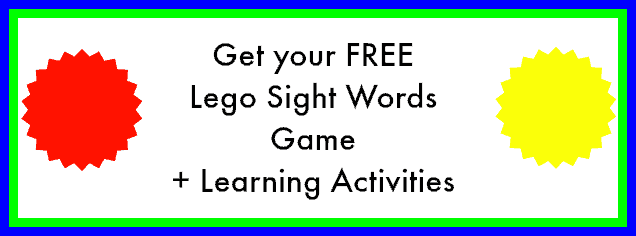 Lego Sight Words game