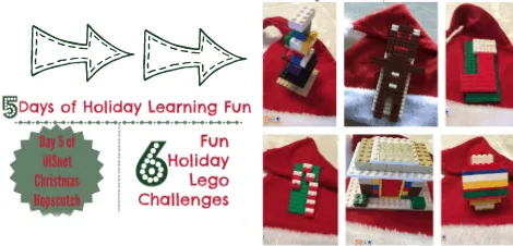 5 Days of Holiday Learning Fun – Day 5:  6 Fun Holiday Lego Challenges