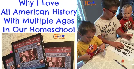 boys using All American History