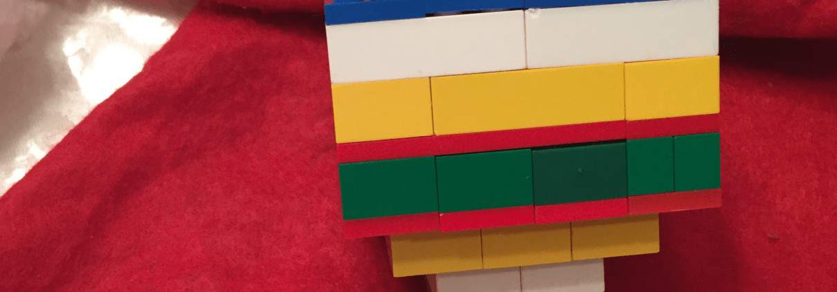 holiday learning fun legos ornament