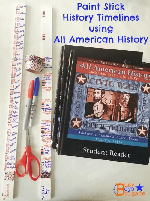 All American History timelines