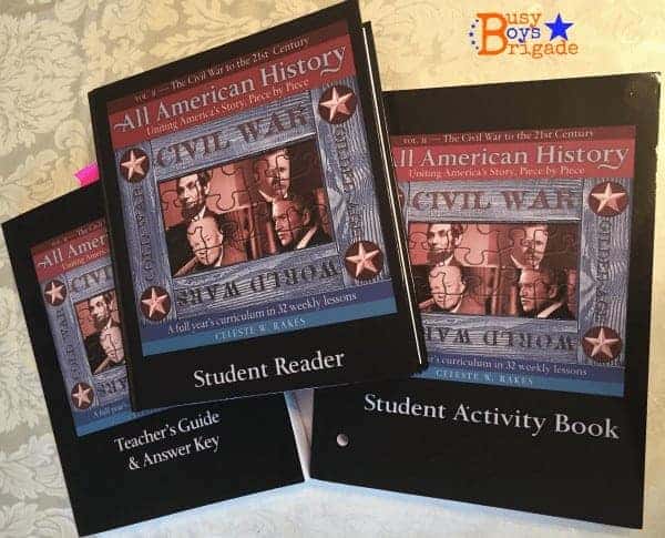 All American History Volume II history enrichment