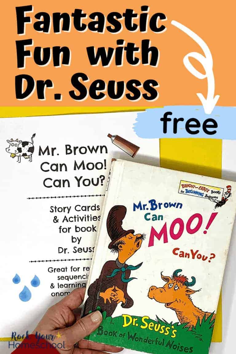 Free Printable Pack For Mr. Brown Can Moo! Can You? Rock Your Homeschool