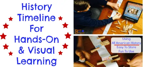 History Timeline For Hands-On & Visual Learning
