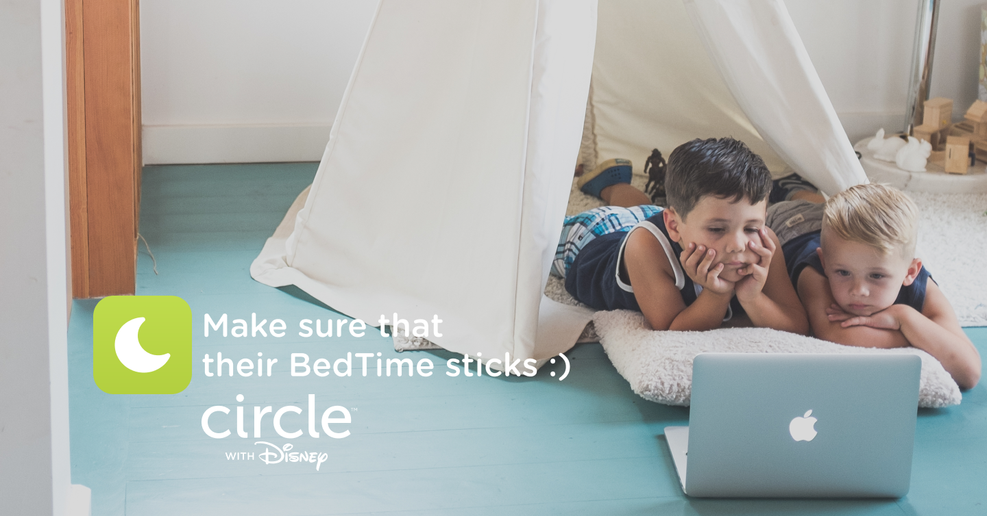 Limit internet usage at bedtime with Circle With Disney. This affordable and easy to use device will help your family find peace of mind for internet usage.