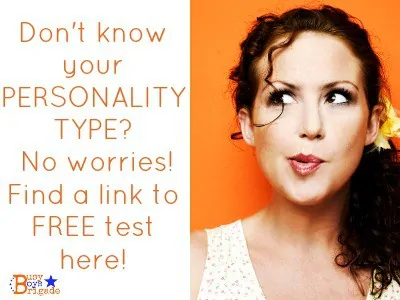 Don't know your personality type? Find out more about it through link to free test! Use to help build homeschooler confidence.