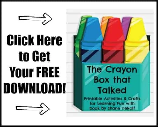 The Crayon Box that Talked is a wonderful book for teaching kids about cooperation and tolerance. Get your free download of activities and crafts!