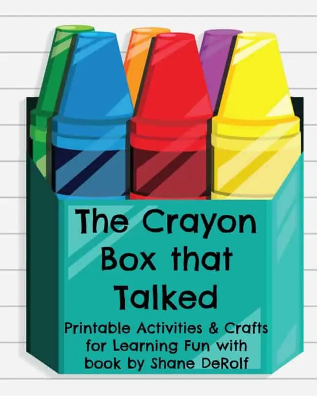 free printable The Crayon Box That Talked pack cover