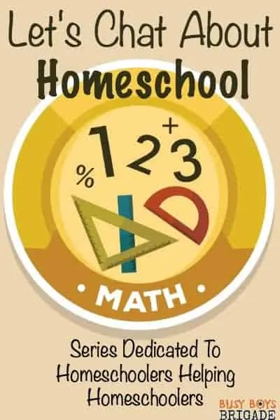 Let's chat about homeschool math is a Periscope & blog series dedicated to homeschoolers helping homeschoolers. 