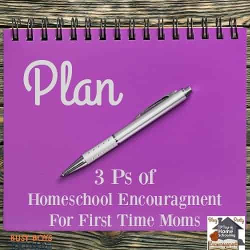 3 Ps of Homeschool Encouragement for First Time Homeschool Moms is part of 20 Days of Homeschooling Encouragement. 