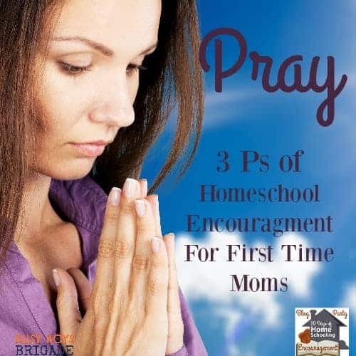 3 Ps of Homeschool Encouragement for First Time Homeschool Moms is part of 20 Days of Homeschooling Encouragement. 
