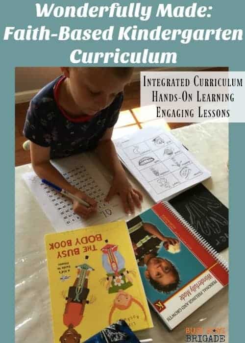 Wonderfully Made FaithBased Kindergarten Curriculum Rock Your