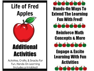Life of Fred Apples Additional Activities is full of hands-on ways to reinforce math concepts and more presented in this fantastic first book of elementary math series.