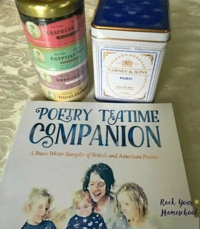 Poetry teatime can help you make your back-to-homeschool first day special!