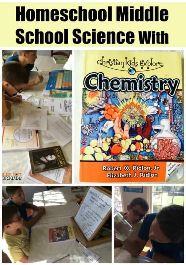 Are you looking for an affordable and effective homeschool middle school science resource? Learn more about Christian Kids Explore Chemistry. Hands-on activities and straightforward explanation will help you teach your kids chemistry.