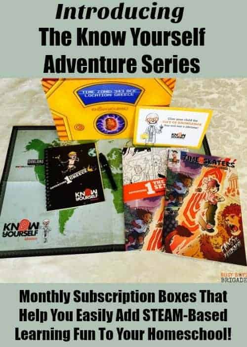 The Know Yourself Adventure Series are monthly subscription boxes full of stories, lessons, and activities to help you add STEAM-based learning fun to your homeschool. Find out more about this new resource and how you can get in on the fun!