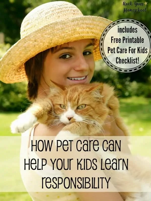Pet care can be a great way for you to help your kids learn responsibility. Read how our all boy family discovered what it takes to be a pet owner-and all the joys that come with it! Also, get your FREE printable Pet Care For Kids Checklist!