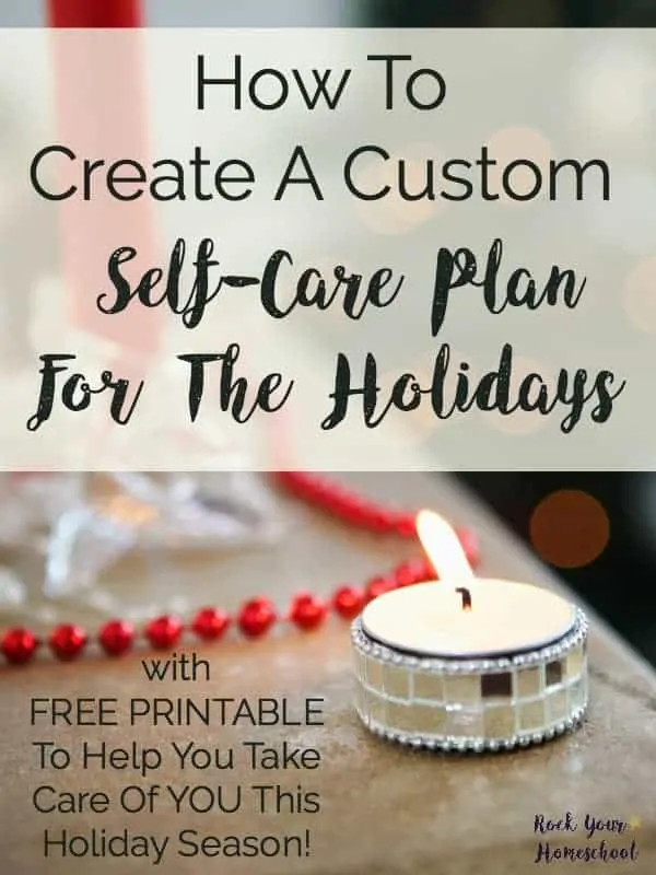 Are you already feeling stressed with the approach of the holiday season? This year, take control and get ready by forming a custom self-care plan for the holidays. Use this FREE PRINTABLE to guide you in creating actionable steps to a more healthy &amp; happy holiday season.