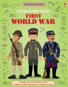 History sticker books are great for hands-on learning fun.