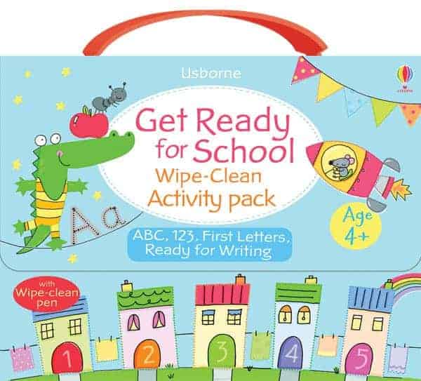 Kids love to use wipe-clean books again & again in your homeschool.