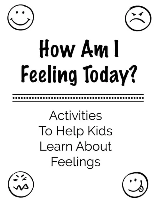 free printable pack for How Am I Feeling Today?