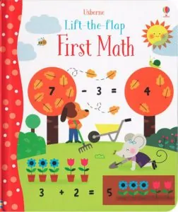  Los libros que levantan la solapa pueden agregar mucha diversión de aprendizaje a las matemáticas de su escuela en casa.