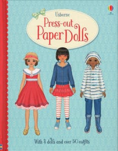 Usborne Press-Out Paper Dolls can be great craft fun for kids.