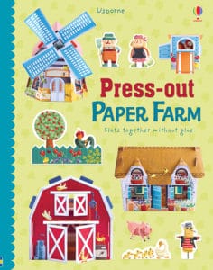Usborne Press-Out Paper Farm is a great way for younger kids to have fun with crafts.