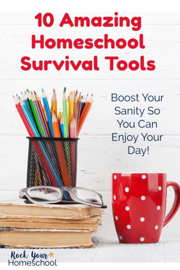 10 Amazing Homeschool Survival Tools to Boost Your Sanity