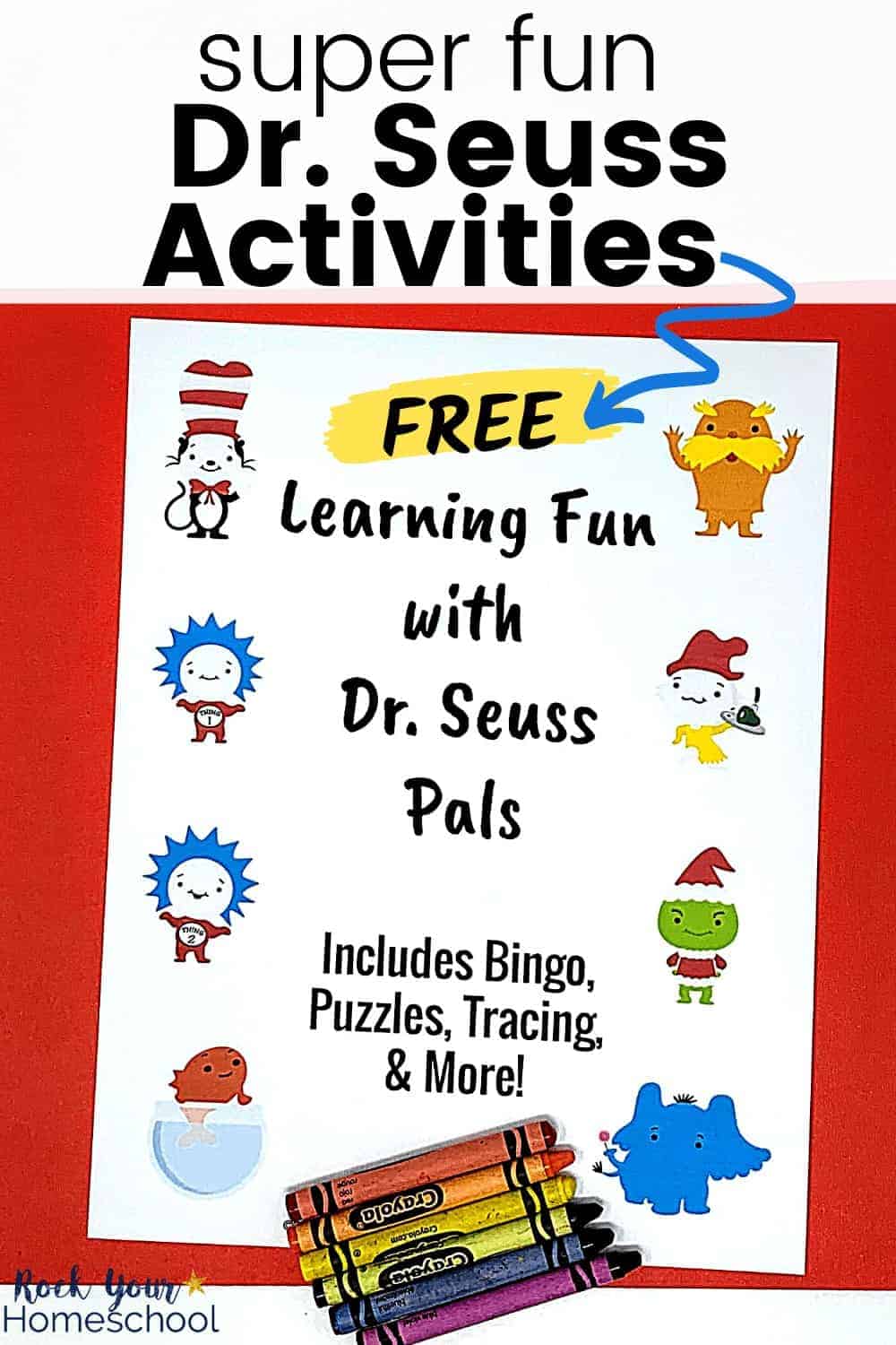 Dr. Seuss Worksheets for Fantastic Addition Fun (4 Free)