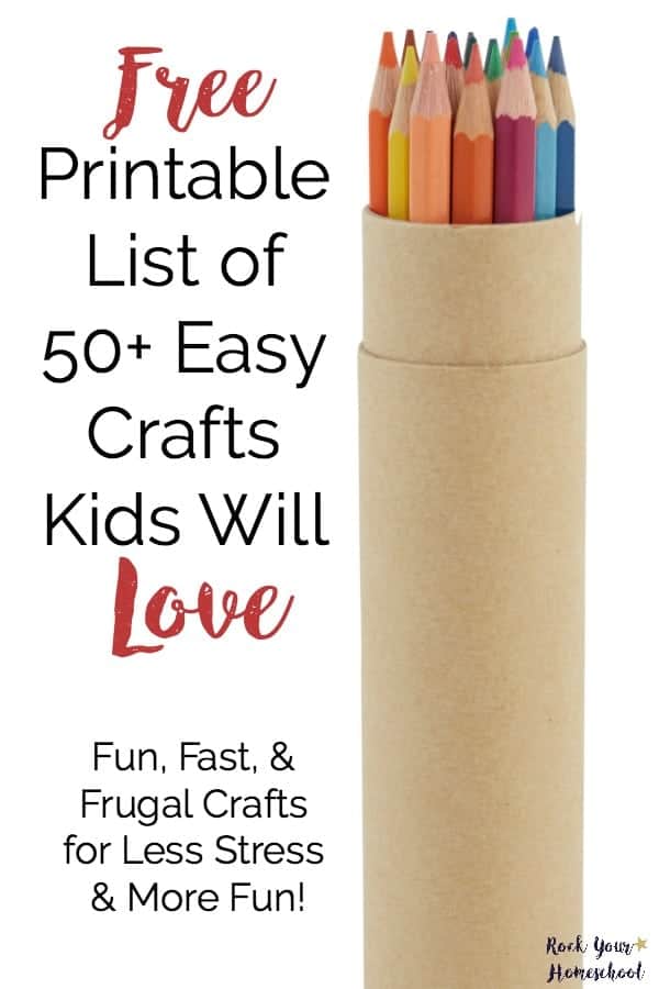 50 Easy Crafts for Kids - DIY Kids' Art Project Ideas