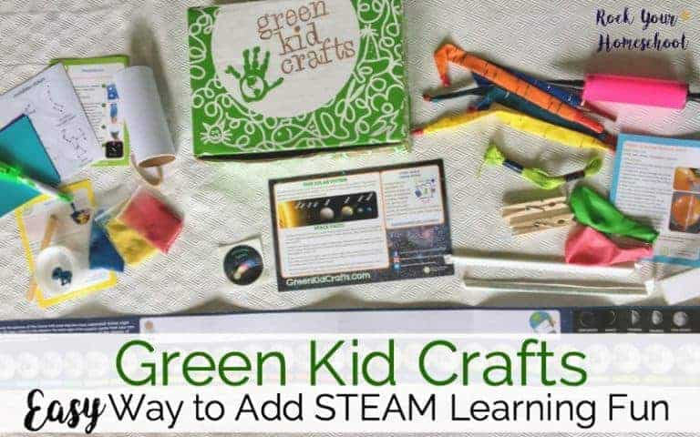 Green Kid Crafts STEAM learning box