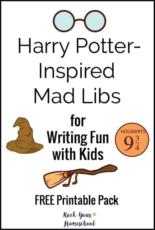 Free Printable Harry Potter-Inspired Mad Libs for Writing ...