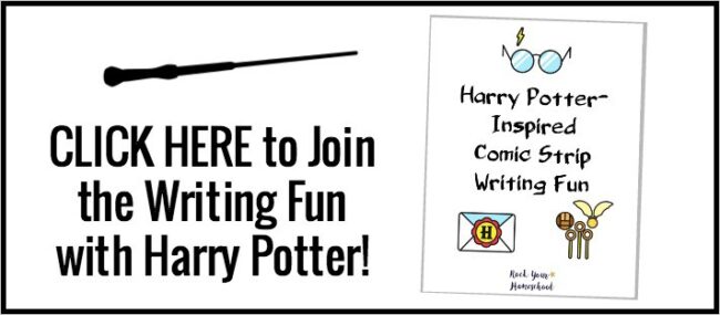 Free Writing Fun for Kids with Harry Potter-Inspired Comic Strips ...