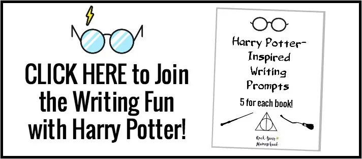 Click here to find out more about these free printable Harry Potter-Inspired writing prompts for all seven books!