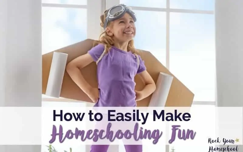 Find out how you can easily make homeschooling fun with these tips, tricks, & resources.