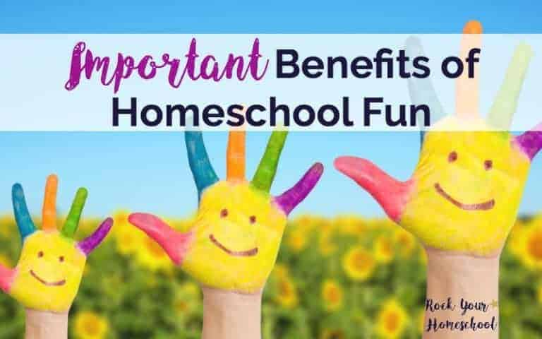 On the fence about adding fun to your homeschool? Discover why these 6 benefits of homeschool fun are so very worth it!