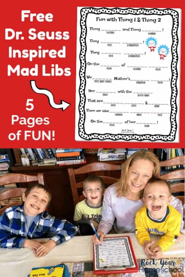 Dr. Seuss-Inspired Mad Libs for Fantastic Fun with Kids (Free) - Rock ...