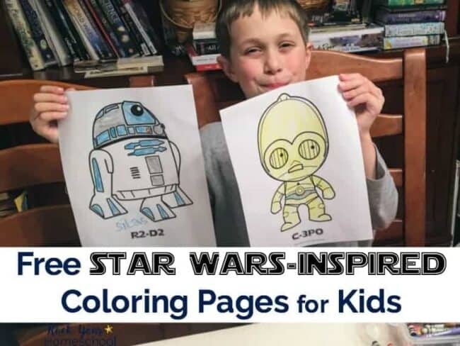 Have fun with these Star Wars-Inspired Coloring Pages for Kids!