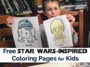 Have a blast with these Free Star Wars-Inspired Coloring Pages for Kids.