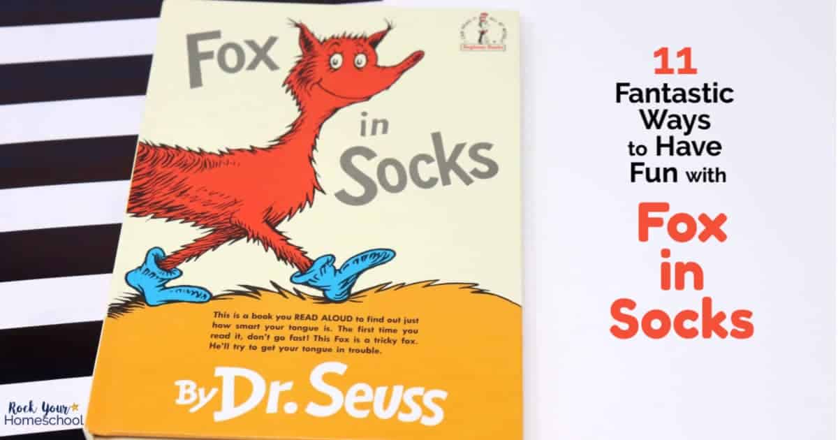 Fox in Socks is an excellent book to enjoy with your kids. Check out these 11 fantastic ways to extend the learning fun with this Dr. Seuss book.