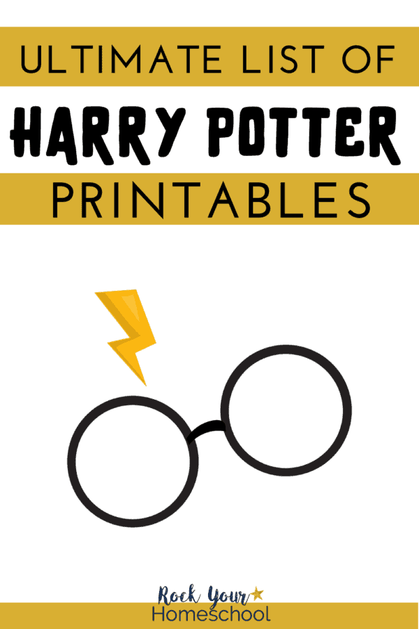 Harry Potter-Inspired Printables (Free): Mega List for Magical Fun