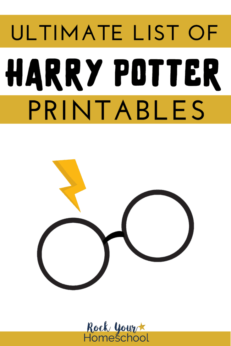 Harry Potter-Inspired Printables (Free): Mega List for Magical Fun