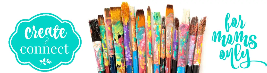A bunch of different colored paint brushes