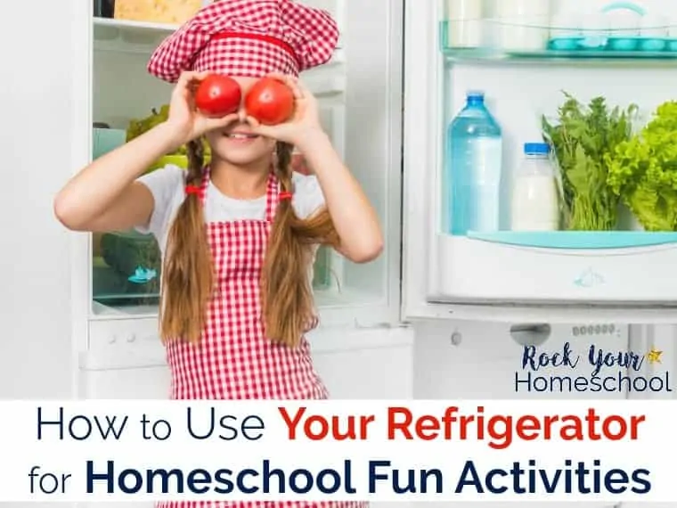 Want great ways to boost learning fun at home using what you have? Find out how to use your refrigerator for homeschool fun activities!