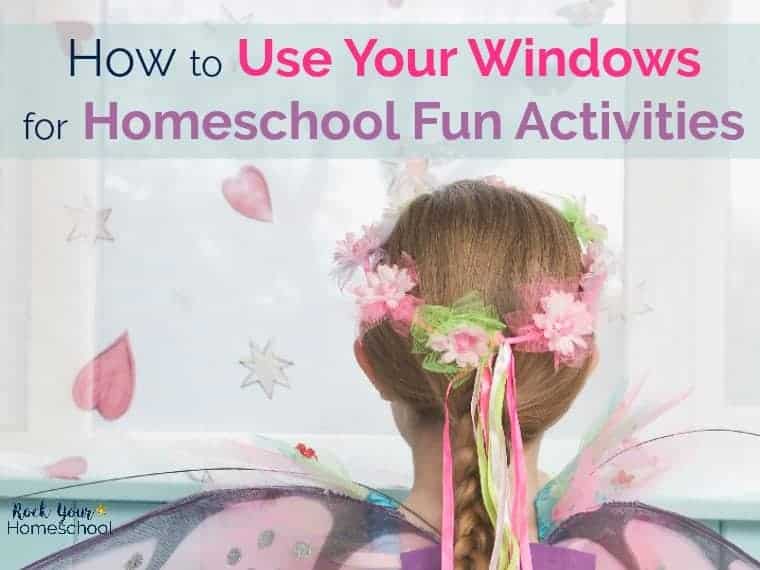 Use what you have in your home for boosting learning fun! Find out how we use our windows for homeschool fun activities with these easy and frugal ideas to enjoy with your kids.
