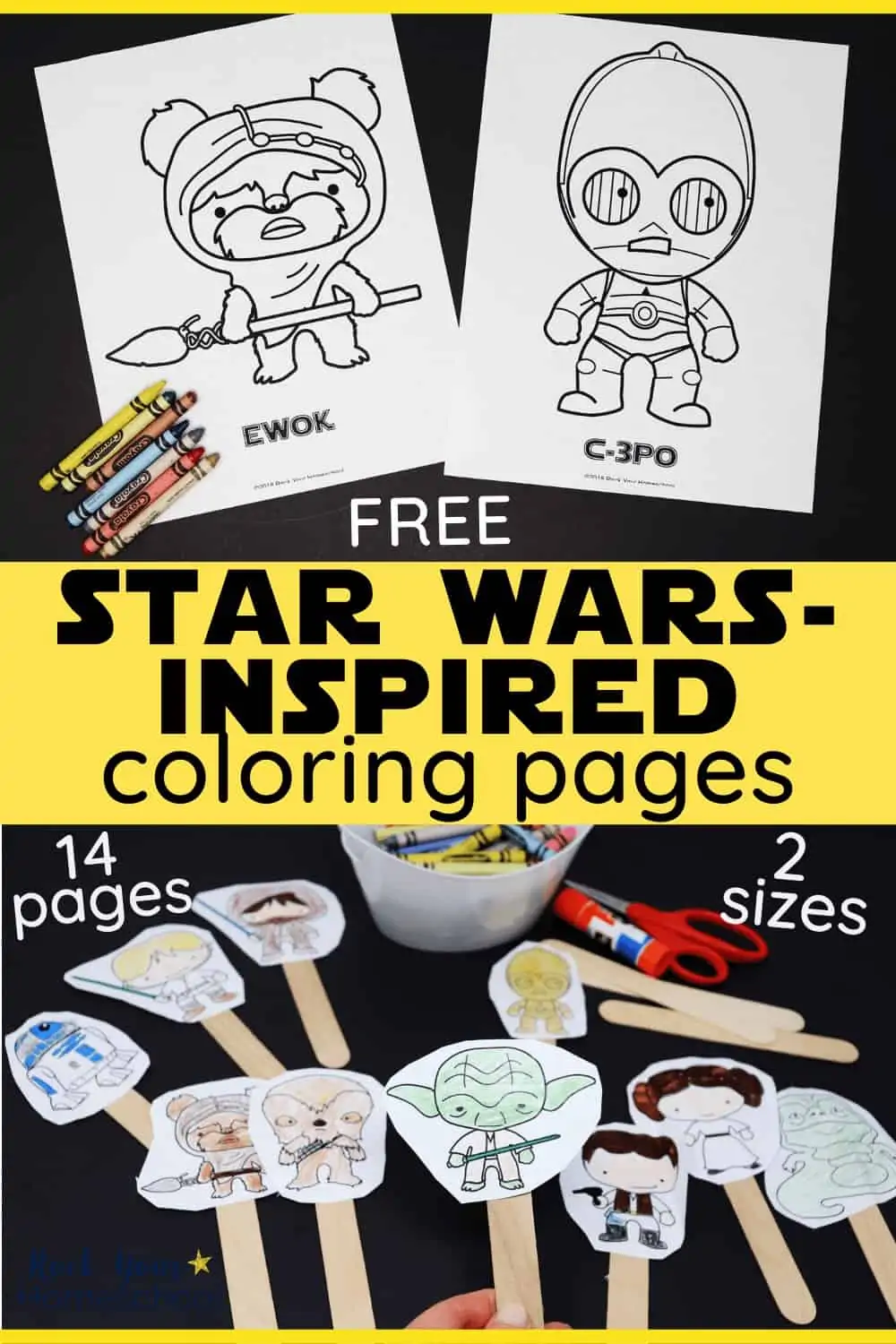 Free Star Wars-Inspired Coloring Pages for Kids